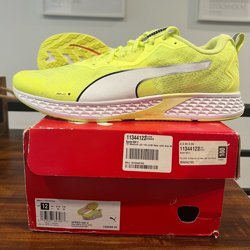 Puma Speed 500 2 Running shoes *NEW* size 12
